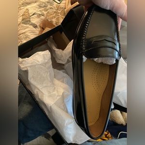 Black leather original Weegens from Bass